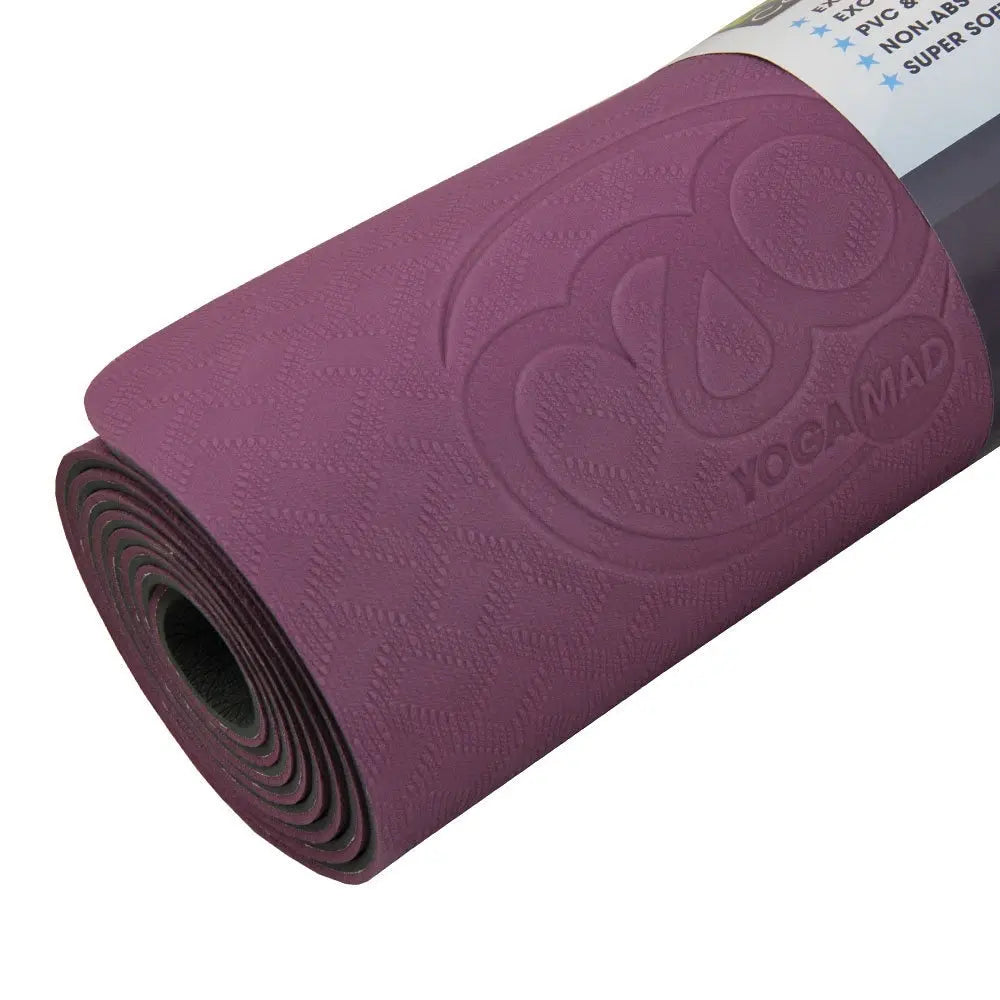 Yoga-Mad® Evolution yogamatte er neste generasjons yogamatte, med godt grep og god demping, samtidig som den er lett. Materialene i denne matten er laget av resirkulerbart materiale, som er nedbrytbart. Den har lukkede celler som gjør den meget hygenisk. Perfekt til hjemmetrening, eller ditt favoritt yogastudio. Handle nå hos SportyLiving. 